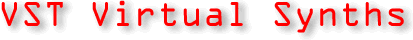 VST Virtual Synths